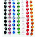 Vente en gros de perles d&#39;octogone en cristal coloré, perles de crysatl